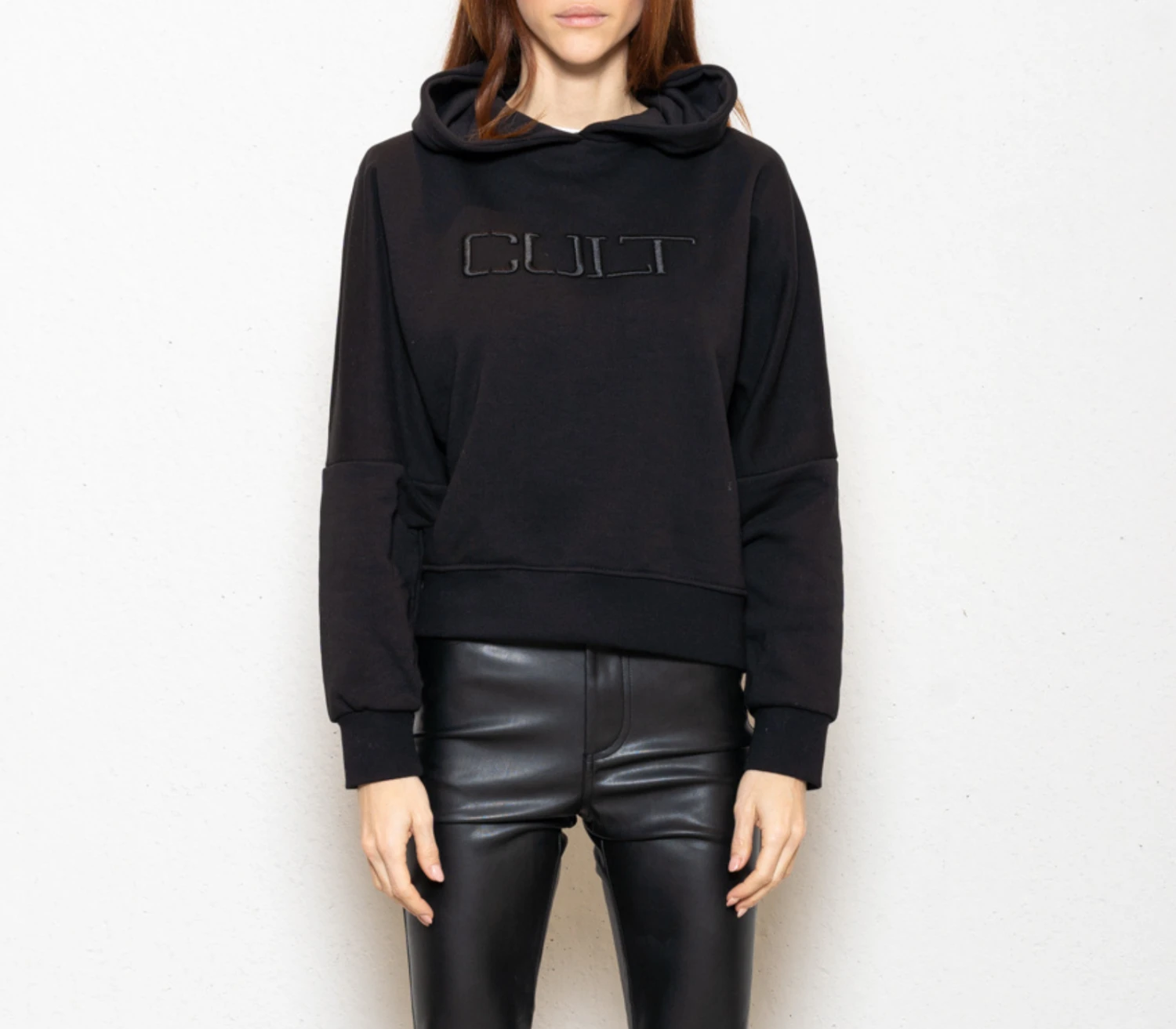 FELPA CON CAPPUCCIO 2 FELPA CON CAPPUCCIO - immagine 2