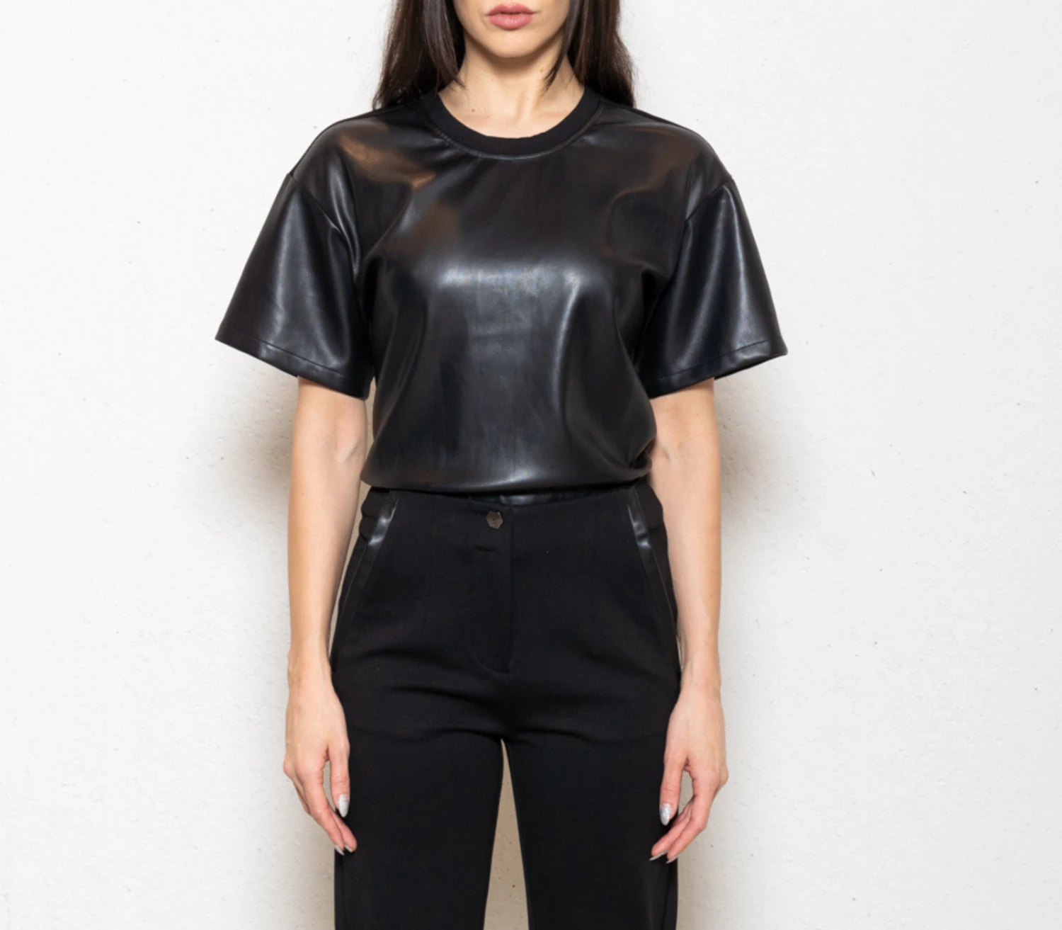 TOP EFFETTO PELLE 7603 2 TOP EFFETTO PELLE 7603 - immagine 2